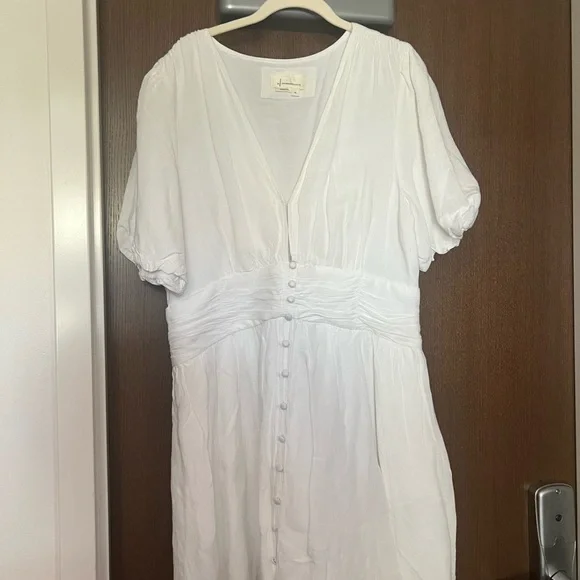 Anthropologie- Katerina Button-Front Dress - Picture 4 of 5